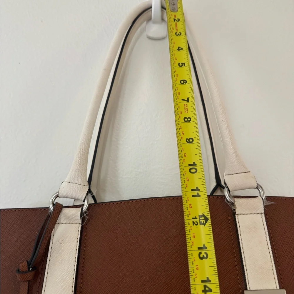 Wilsons‎ Leather Brown and Cream Large Bag